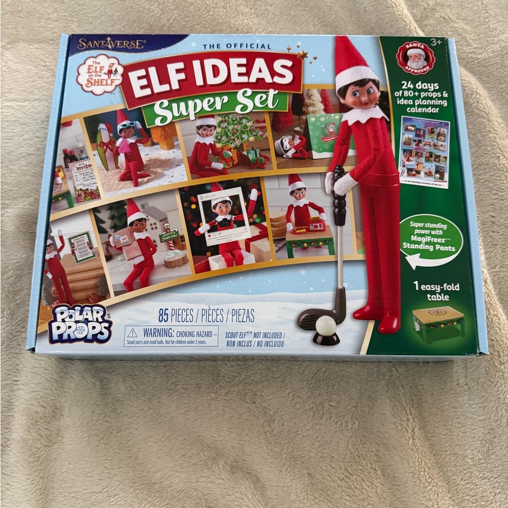 Elf on the Shelf Official Elf Ideas Super Set NEW, UNOPENED